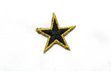 Embroidered Star Applique- Iron-on Star Patch - 2" -  1 Piece