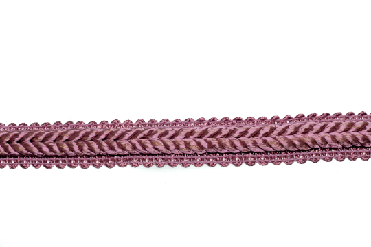 Mauve Pink Braided Gimp Trim By the Yard | Sewing Trim | DIY Fashion