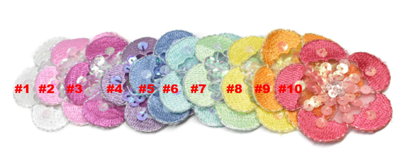 Sequins Flower Piece Patch Applique-Target Trim