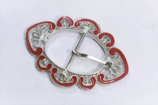Western Style Belt Buckle | Red Western Style Buckle | Women Clothing Accessory | DIY Belt Accessory | DIY Design | Jean Belt Buckle