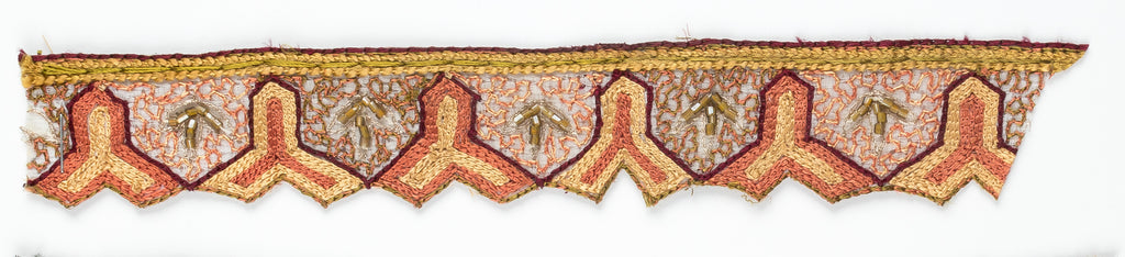 Y-Shaped Handcrafted Indian Floral Trim- Design 1 - Target Trim