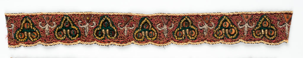 Fleur de lis and Spade Shape Handcrafted Indian Trim