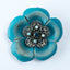 Leather Flower Brooch 3