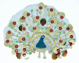 Peacock Sequined  Patch/Applique