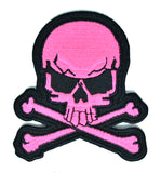 Embroidered Skull Patch 3" x 2.50" | Skull Patch Applique - Target Trim