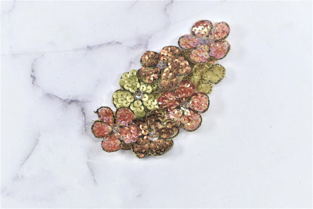 Floral Patch Embroidered | Iron-On Patch Embroidered | DIY Fashion Sewing | Patch Iron-on Patch - Target Trim