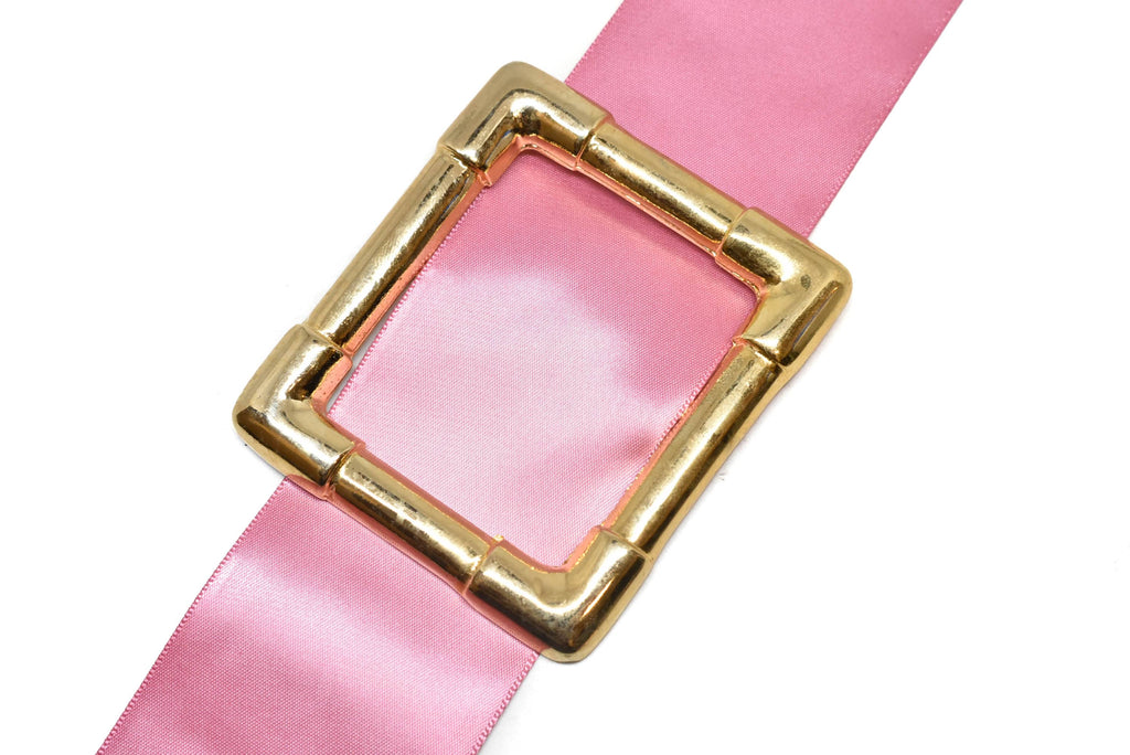 Antique Ribbon Slider Buckle 3.25" x 2.90" - Slider | Buckle