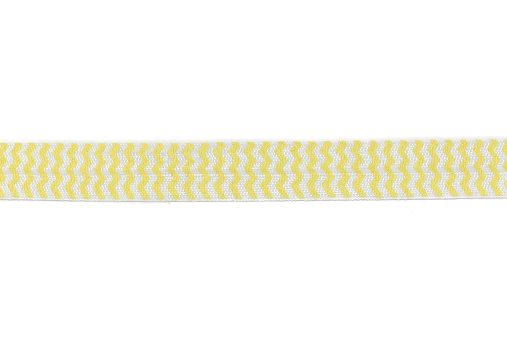 Chevron Print Fold-Over Elastic 0.63" - 1 Yard