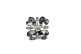 Clover Hearts Rhinestone Brooch 1'' - Target Trim