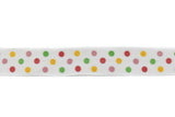 Polka Dot Fold-Over Elastic Trim 0.63" - 1 Yard