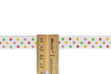 Polka Dot Fold-Over Elastic Trim 0.63" - 1 Yard