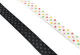 Polka Dot Fold-Over Elastic Trim 0.63" - 1 Yard