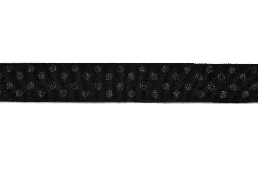 Polka Dot Fold-Over Elastic Trim 0.63" - 1 Yard