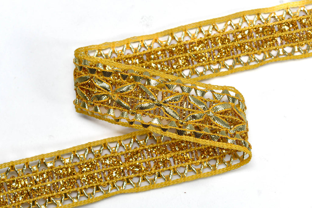 Metallic Silver Trim "X" Design- Reflective Silver Trim - DIY Craft Trim