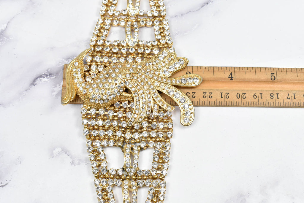 Gorgeous Gold w/Rhinestone Buckles