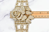 Gorgeous Gold w/Rhinestone Buckles