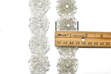 Rhinestone and Beaded Flower Iron-on Trim - Target Trim