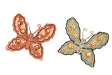 Beaded Sequins Butterfly Applique 4.25" x 3.50" - Butterfly Patch | Butterfly Applique - Target Trim