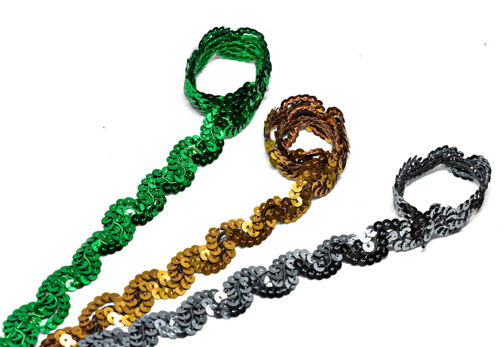 Wavy Sequins Trim - Target Trim