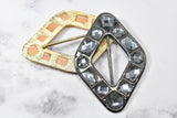 Diamond Gemstone Ribbon Slider Buckles