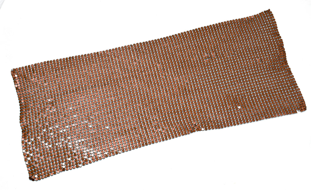 Metal Mesh Fabric 11" x 5"  - 1 Piece