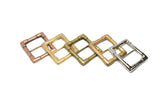 Antique Ribbon Slider Buckle 3.25" x 2.90" - Slider | Buckle