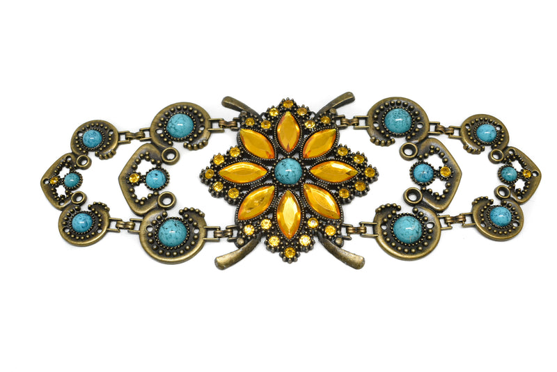 Vintage Flower Buckle/Connector - Target Trim