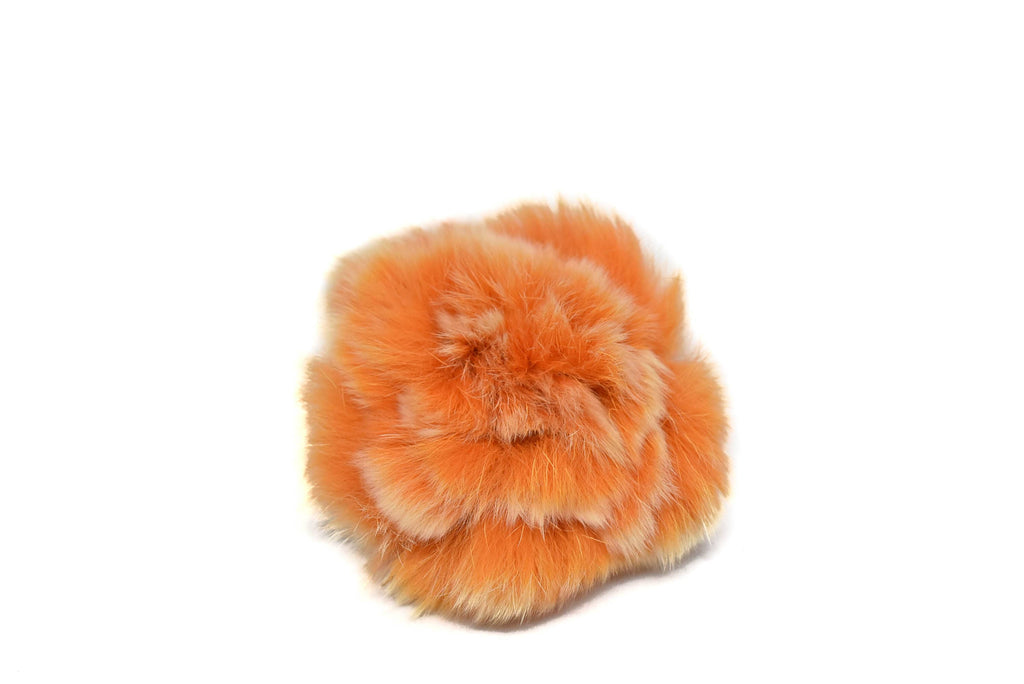 Two-Tone Furry Flower Piece Patch Applique- Target Trim