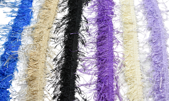 Frayed Fringe Trim- Fluffy Fringe Trim- Puffy Fringe Trim 1" - 1 Yard