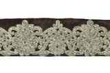 Metallic Brocade Trim 2 7/8" - 1 Yard