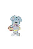 Easter Bunny Iron-on Patches 3.25" x 2.50" | Bunny Patch Applique - Target Trim