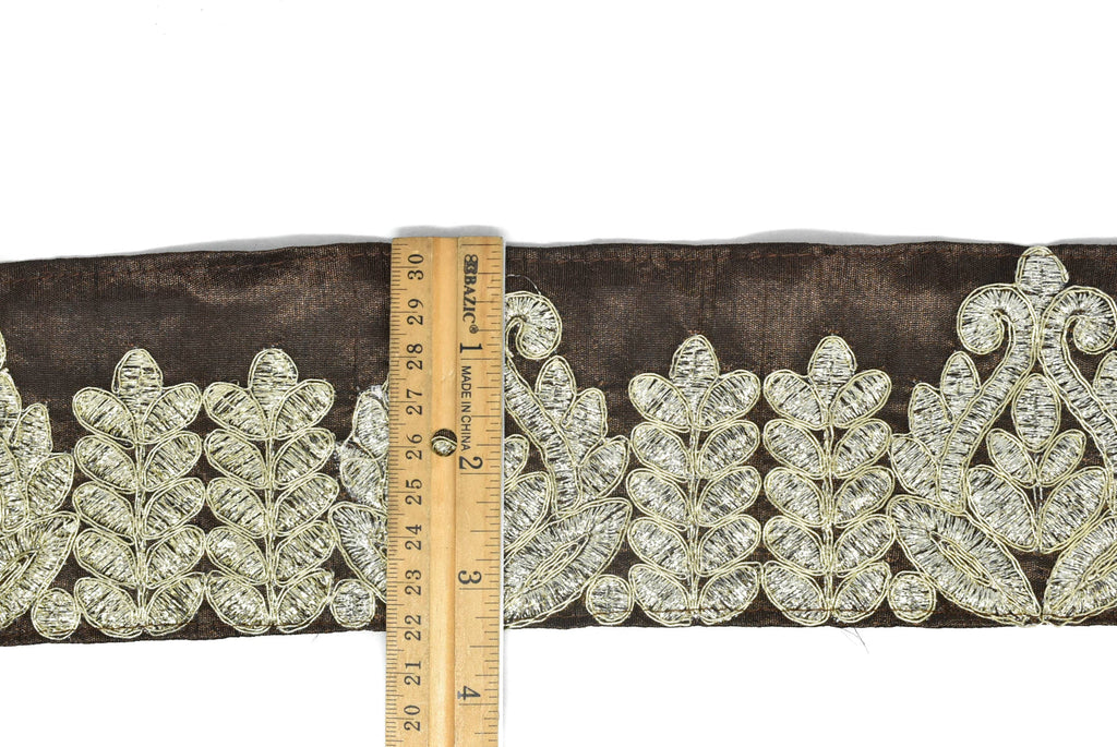 Decorative Brocade Metallic Trim