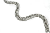 Silver Double Link Etched Chain (Aluminum) - Target Trim