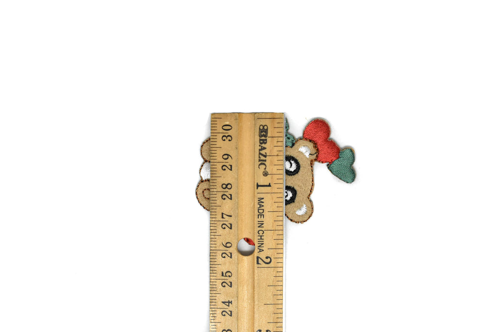 Cuddling Animal Patches | Cute Bear Cuddling Animals Patches Applique