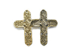 Thorny Customizable Cross 3.25" x 2.50" - 1 Piece