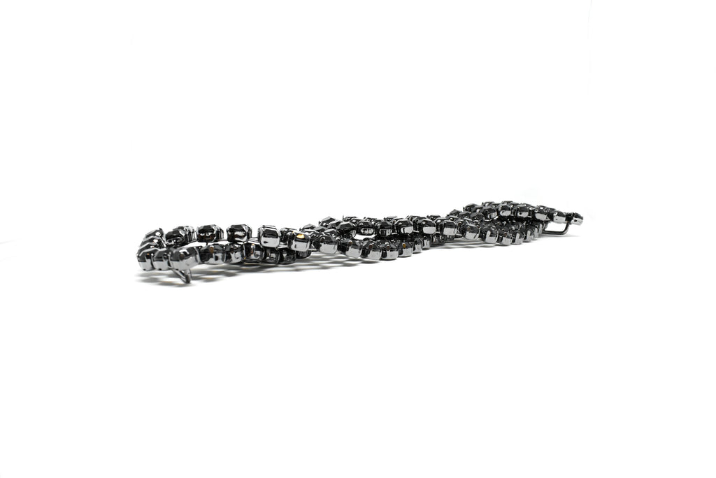Chic 3-line Braided Rhinestone Connector/Closure-Target Trim