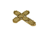 Thorny Customizable Cross 3.25" x 2.50" - 1 Piece