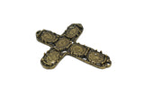 Thorny Customizable Cross 3.25" x 2.50" - 1 Piece