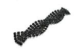 Chic 3-line Braided Rhinestone Connector/Closure-Target Trim