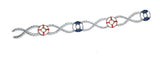 Life Tube Iron-On Applique 8" x 0.50" | Life Tube Patch Applique - Target Trim