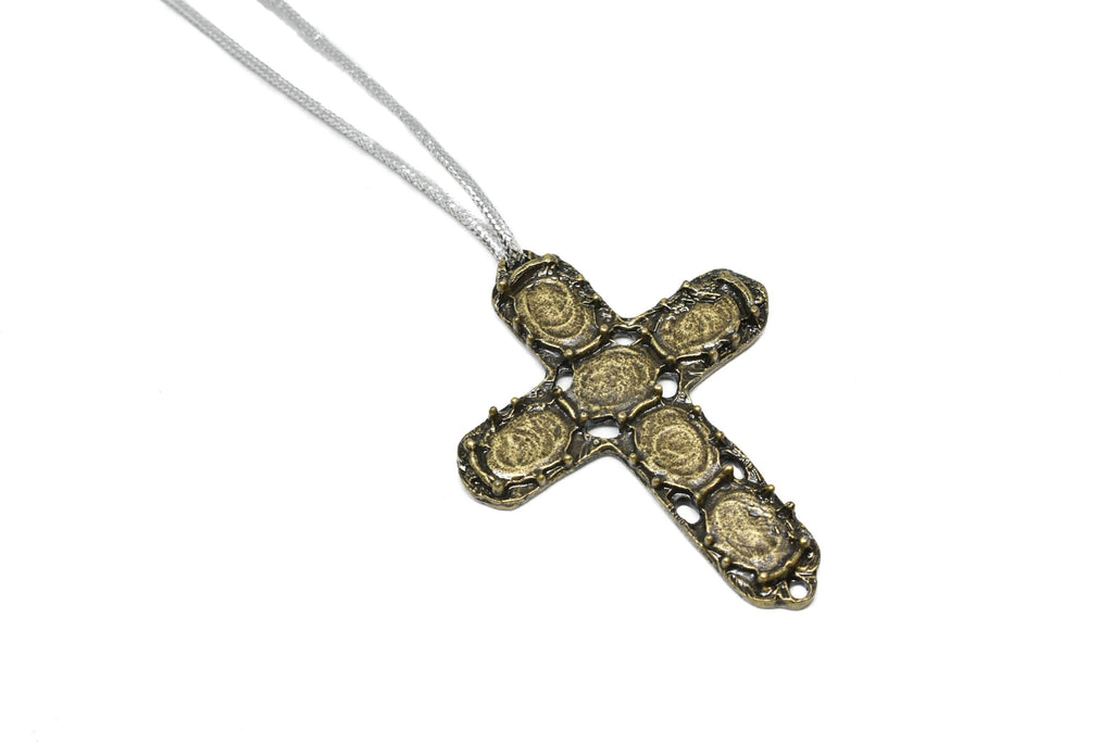 Thorny Customizable Cross 3.25" x 2.50" - 1 Piece