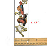 Western Style Embroidered Iron-on Patch 8.5" x 1.75" - 1 Piece
