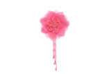 Assorted Organza Flower Piece with Beaded Fringe | Flower | Fringe - Beautiful flower
