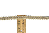 Tan Braided Gimp Fringe | Braid Upholstery Trim | Braid Gimp Curtains Fringe 3/7" - 1 Piece