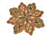 Bugle Beaded Patch Applique 8" | Bugle Patch | Bugle Applique - Target Trim