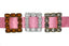 Square Gemstone Ribbon Slider 3.40