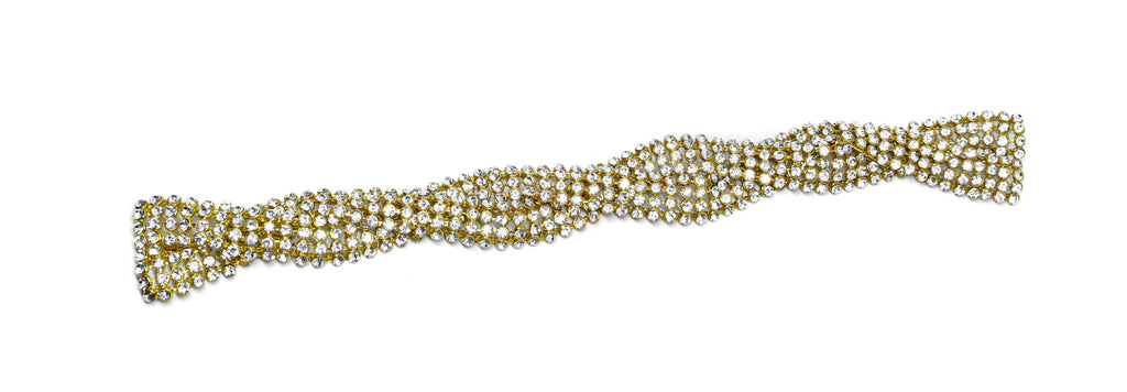 Rhinestone Bikini Connector - Target trim