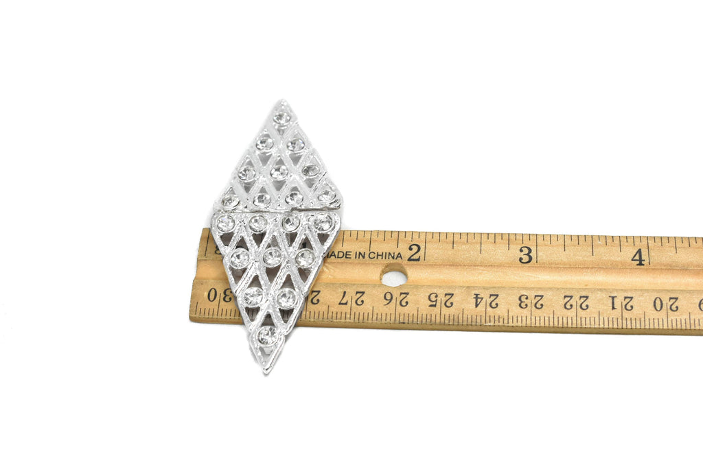 Diamond-Shaped Rhinestone Connector - Target Trim