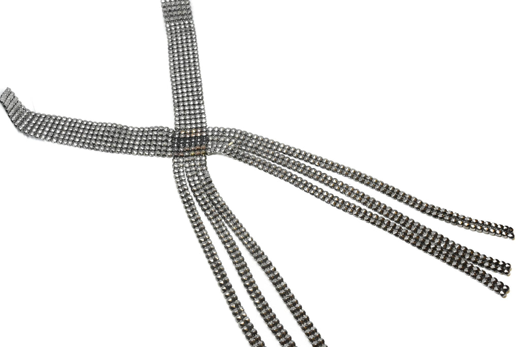 Tri-Color Rhinestone Applique 19.50" | Patch Applique - Target Trim