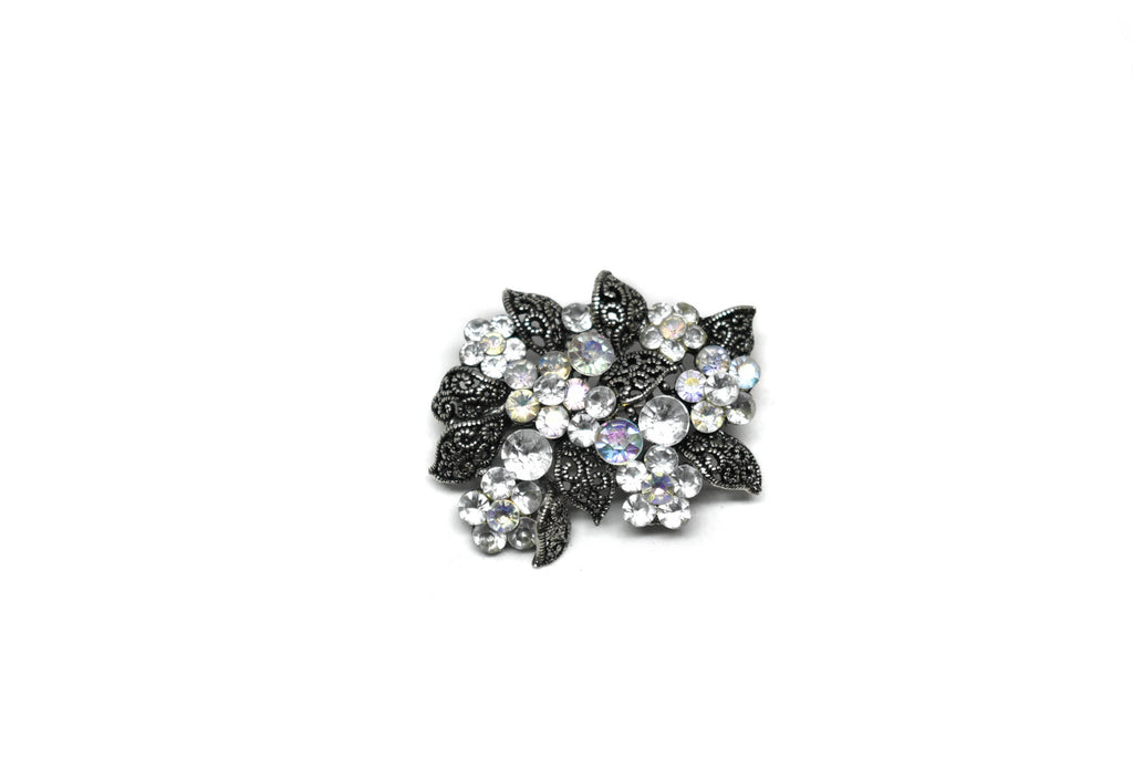 Rhinestone Flower Bouquet Brooch - Target Trim
